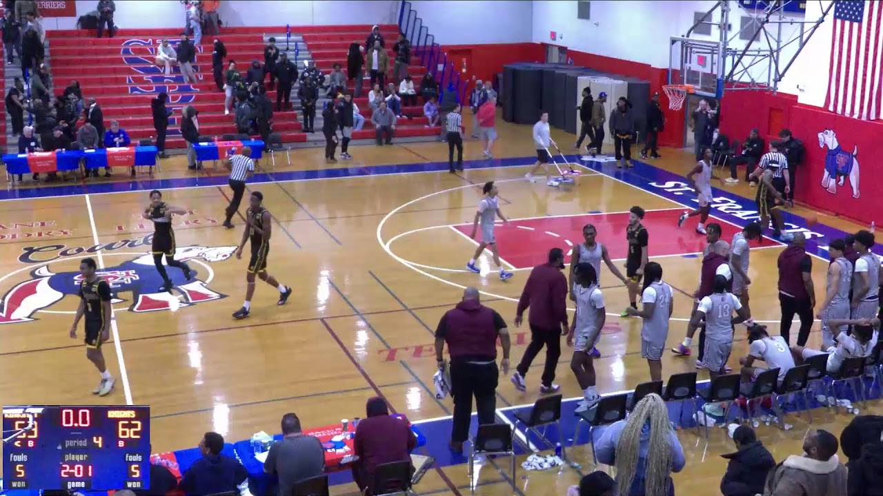 Nazareth vs Holy Cross High School Boys Varsity Basketball Playoffs