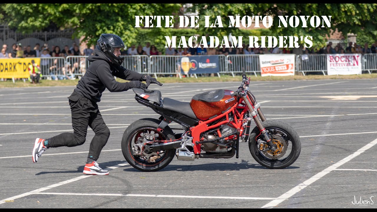 STUNT Fete de la Moto NOYON // Macadam Rider's