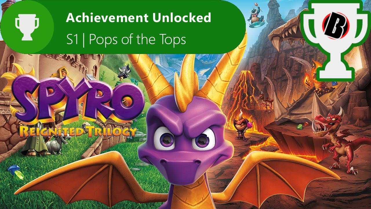 Pops of the Tops | Spyro reignited trilogy (Spyro 1) Achievement / Trophy Guide