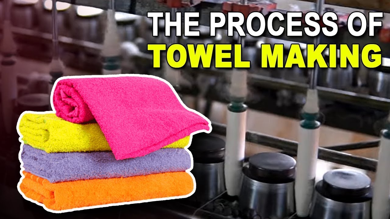 Discover the Fascinating Process of Towel Manufacturing in the Factory!