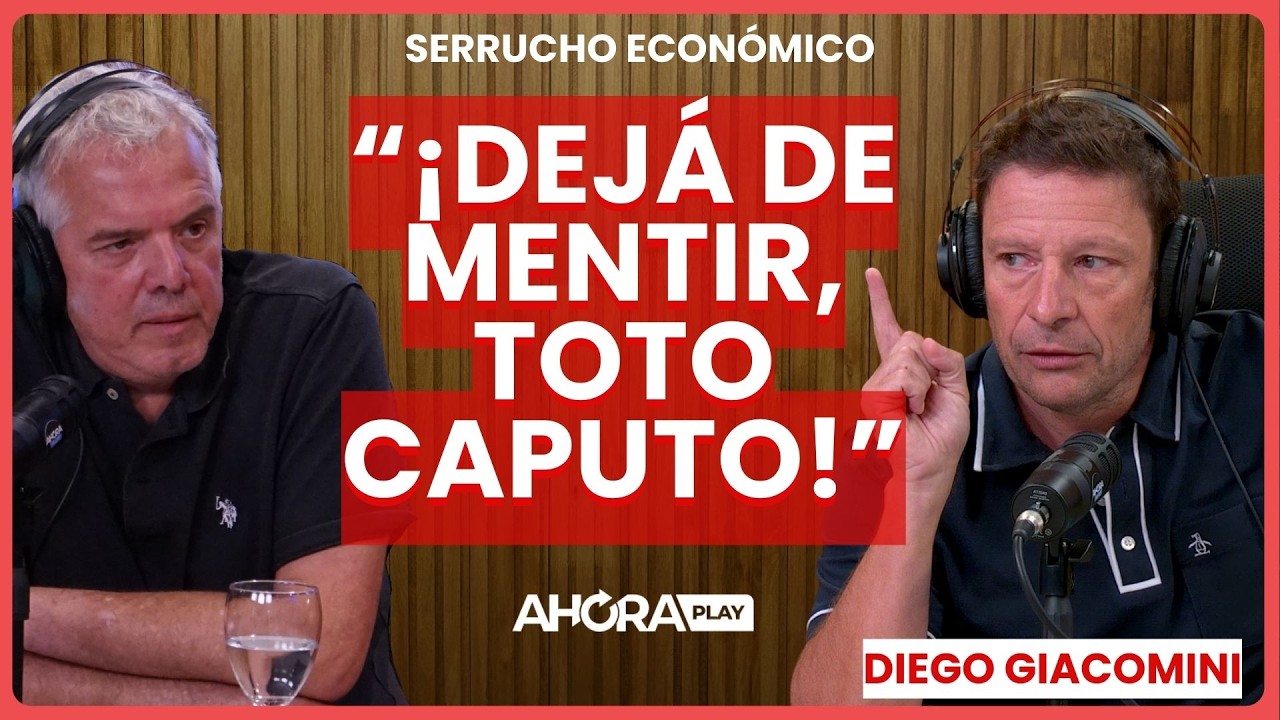 GIACOMINI PICANTE CONTRA TOTO CAPUTO: “¡DEJÁ DE MENTIR!” | Claudio Zlotnik