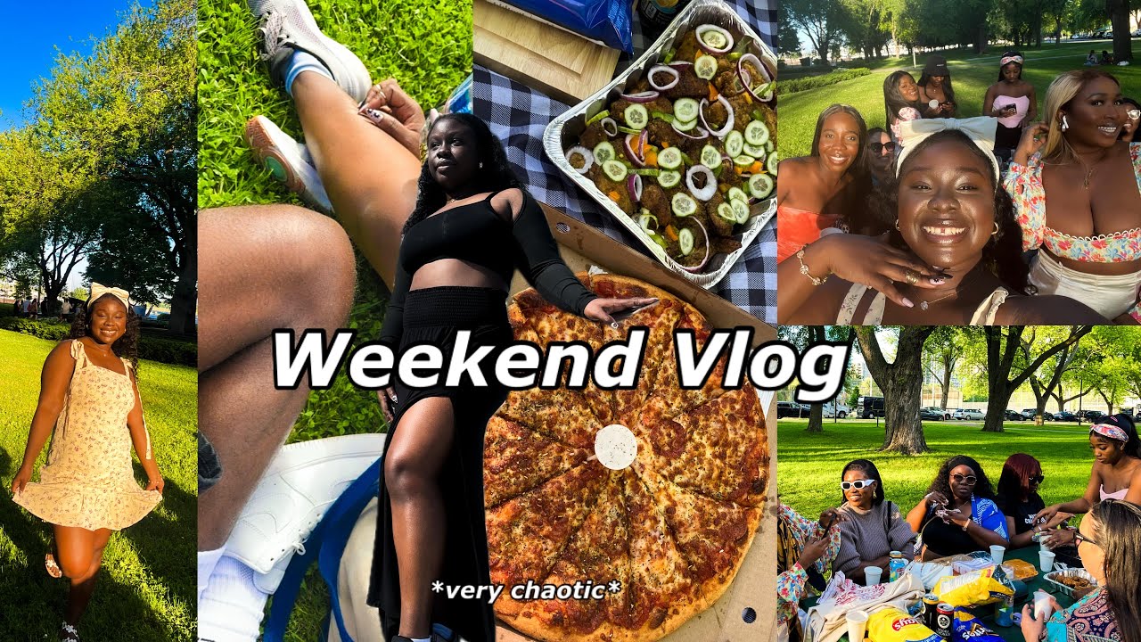 Toronto Weekend Vlog | Picnic With New Friends | Waterfront | Living In Toronto.