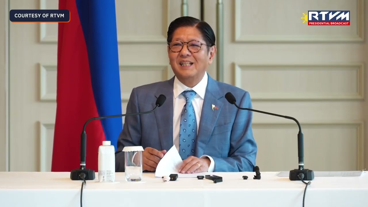 President Marcos holds press conference at end of Japan state visit