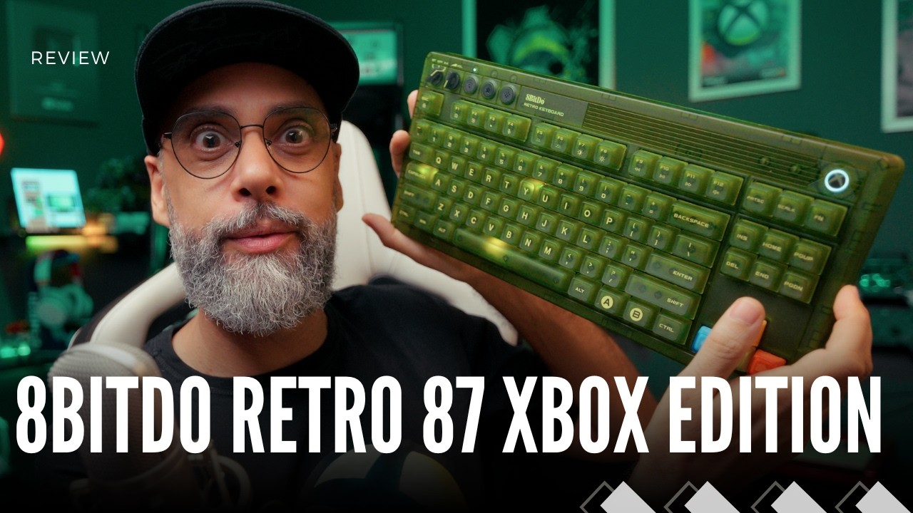 Review Teclado Mecânico Retro 87 Xbox Edition 8bitDo