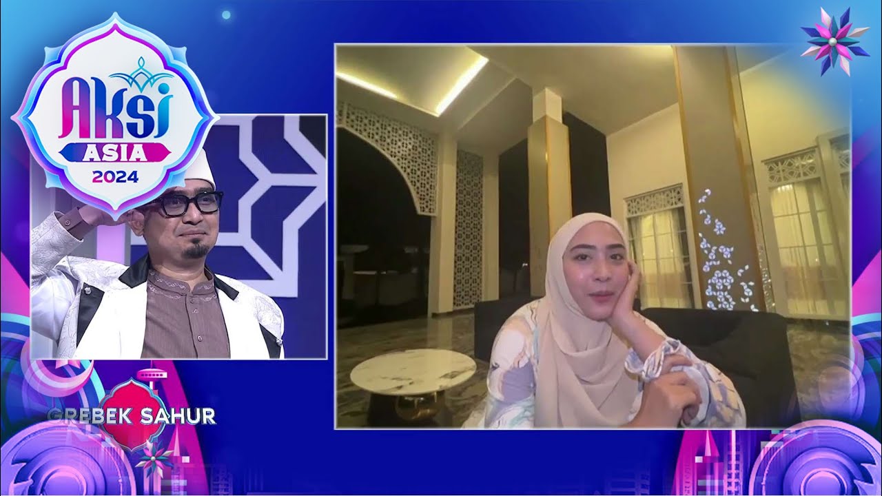 Gerebek Sahur! Kagetnya Ust. Solmed Saat April Jasmine (Istri) Jadi Tamu Gerebek Sahur! | Aksi Asia