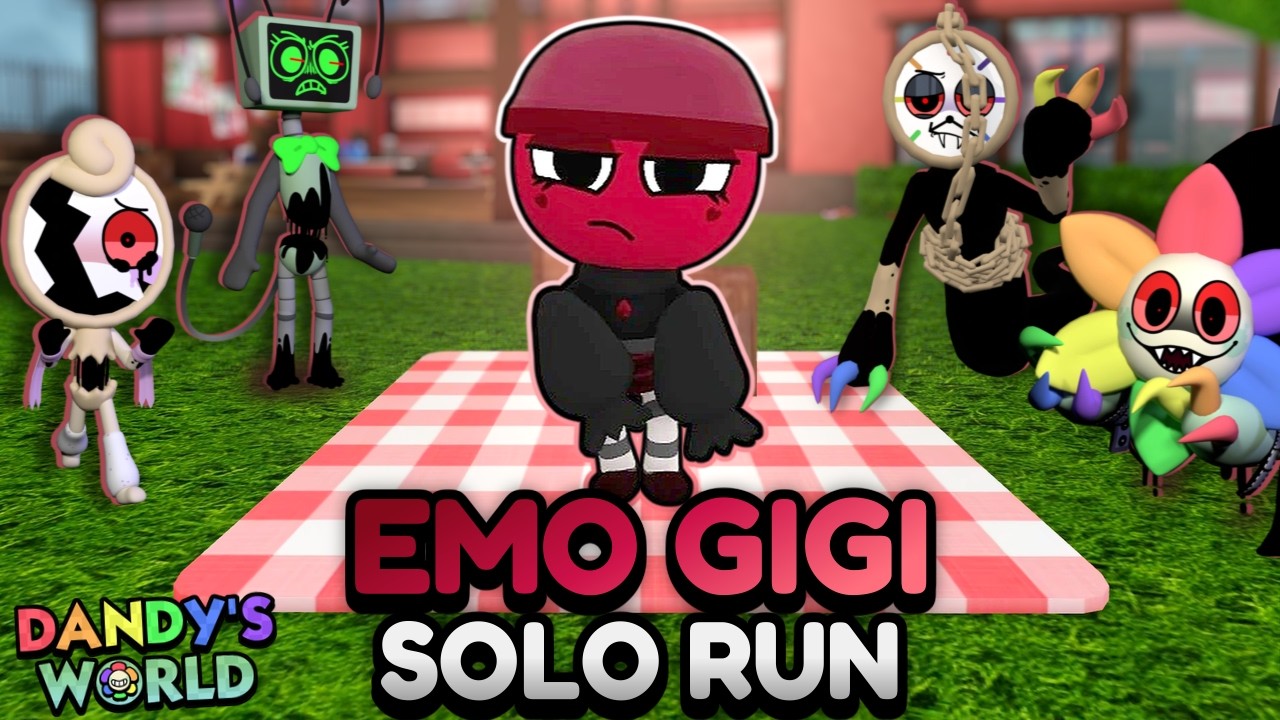 EMO GIGI SOLO RUN (FLOOR 20+) [BLACKOUT DANDY] | DANDY'S WORLD