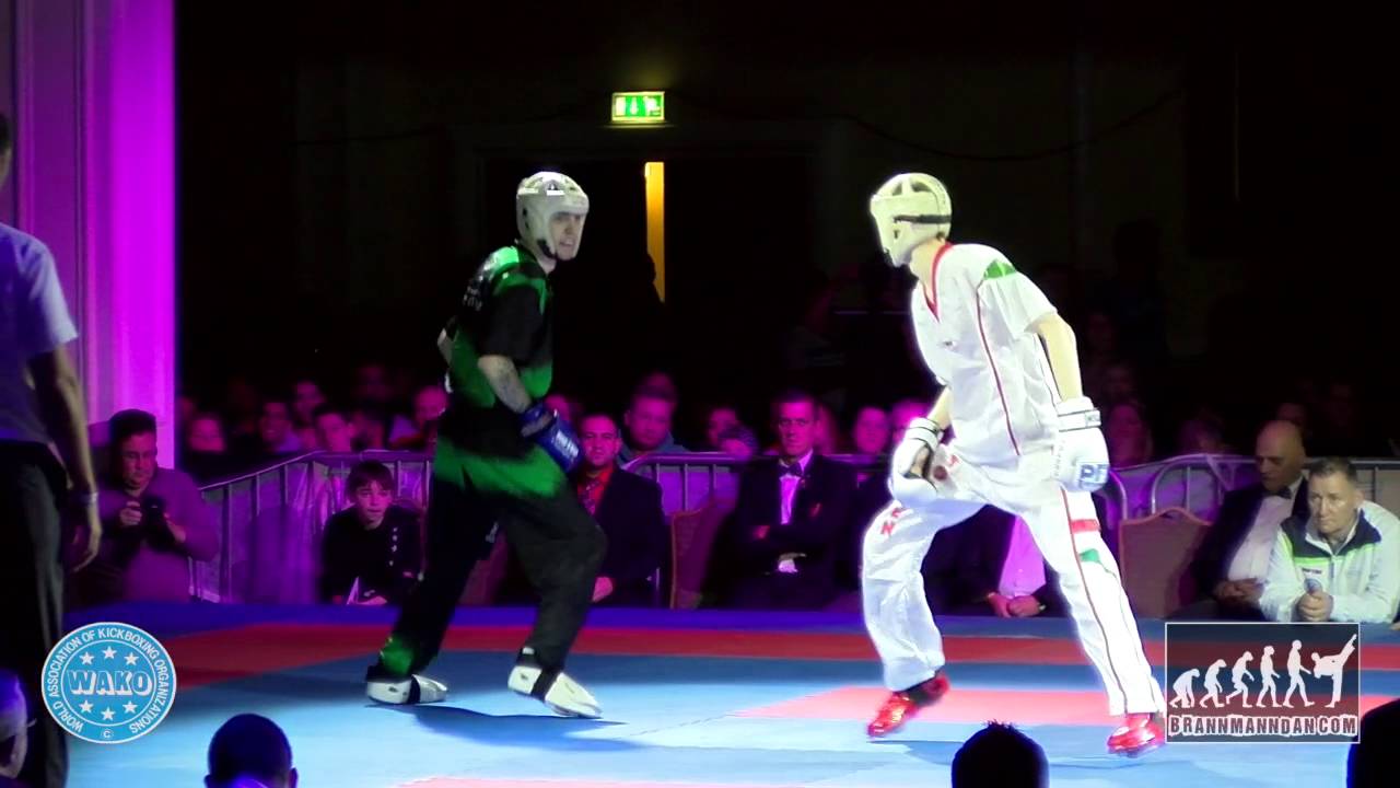 Roland Veres HUN v Dylan Heffernan IRL WAKO World Championships 2015