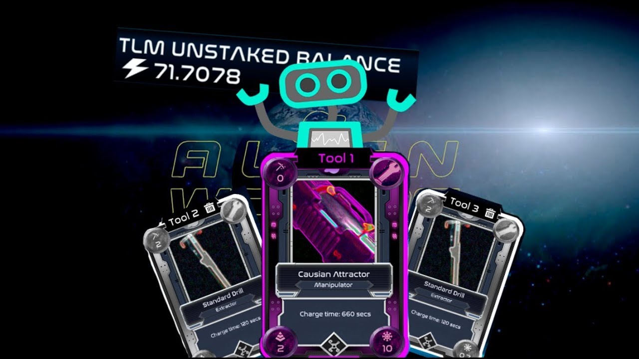 alien worlds autobot mine EASY TLM