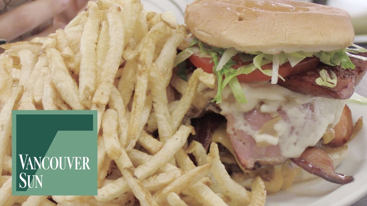 Attempting to conquer the Hilltop Diner's Everest Burger | Vancouver Sun