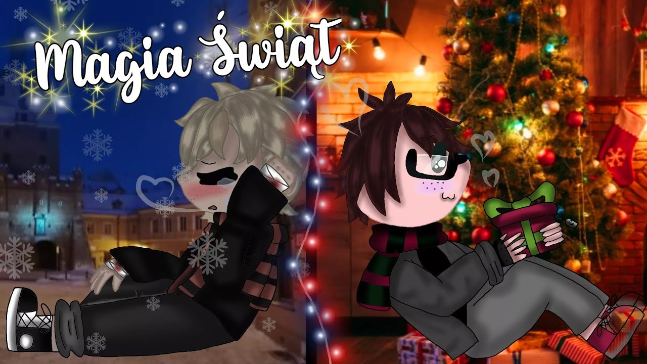 ❄️Magia Świąt❄️/mini movie/gacha Club pl/gay love story/specjal świąteczny/MadziKQaa UwU 🐢
