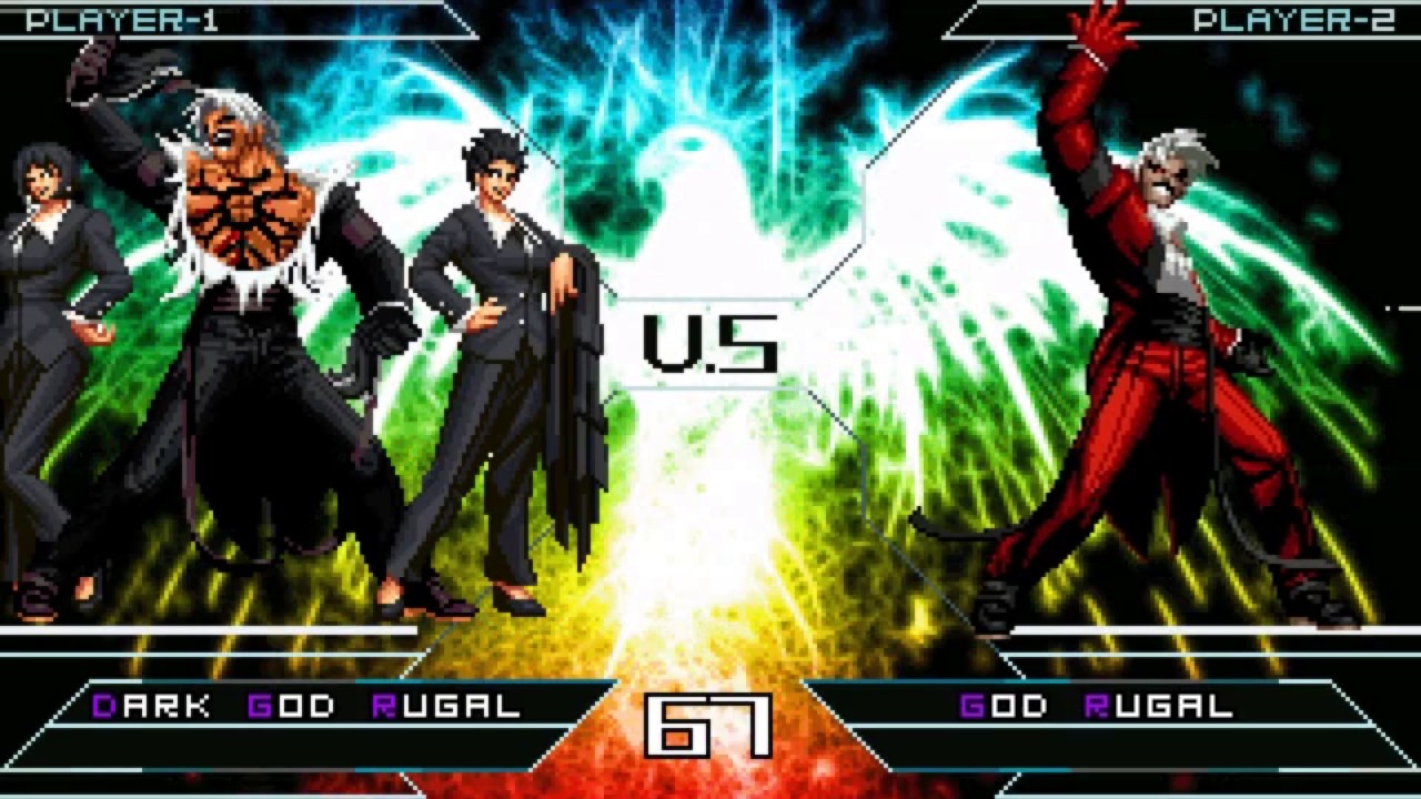 [KOF Mugen] Dark God Rugal VS God Rugal