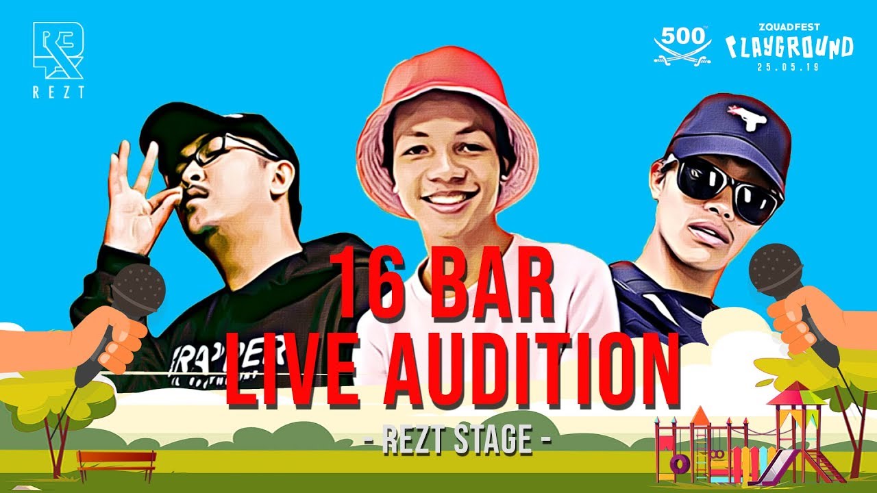 [EP.52] 16 BAR (LIVE AUDITION) : 67 RAPPERS - ZQUAD FEST : PLAYGROUND - REZT STAGE