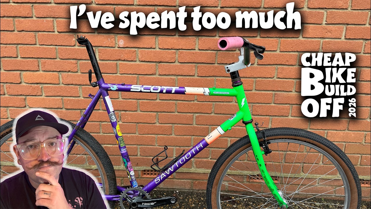 Cheap Bike Build-Off 2026 - Retro Parts bin bike build