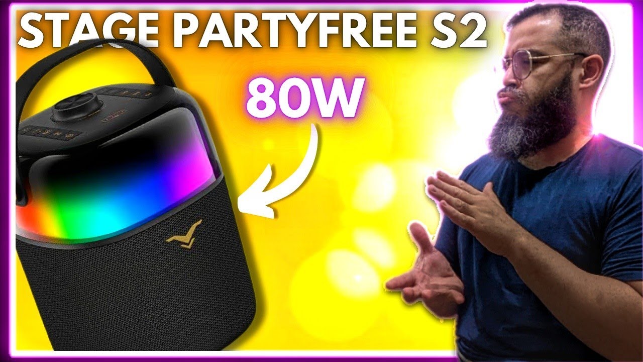 ADEUS JBL? Conheci a Caixa de 80W que Custa METADE do Pre&ccedil;o! STAGE PARTYFREE S2