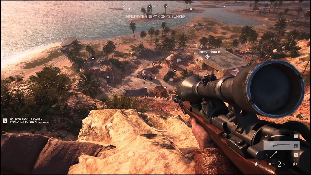 Battlefield 5 Sniper Stealth Kills