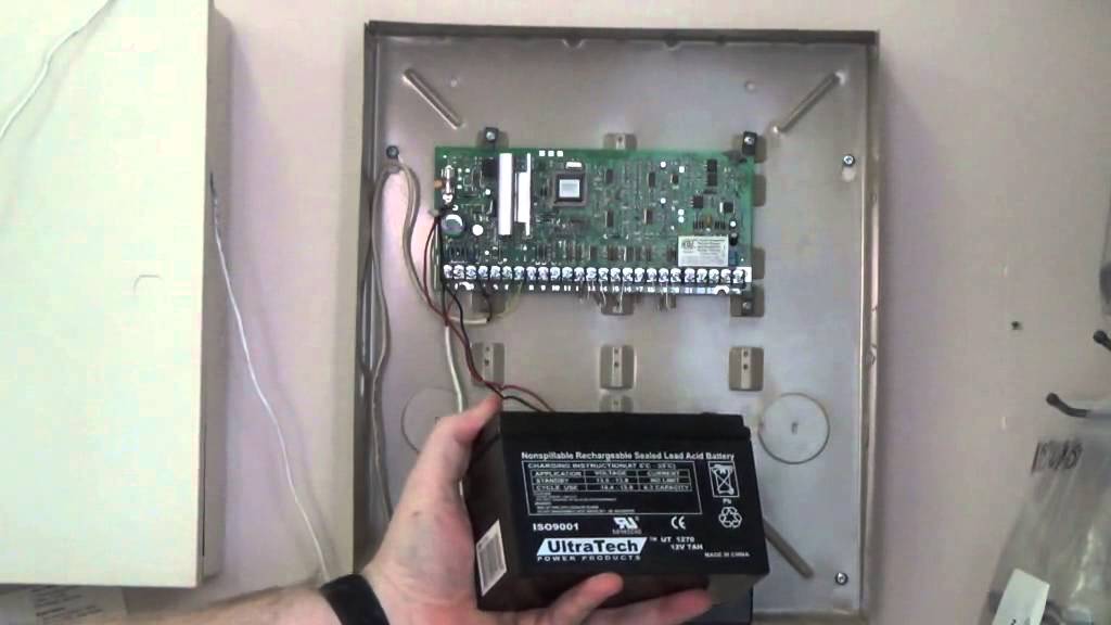 Honeywell Panel Battery Change