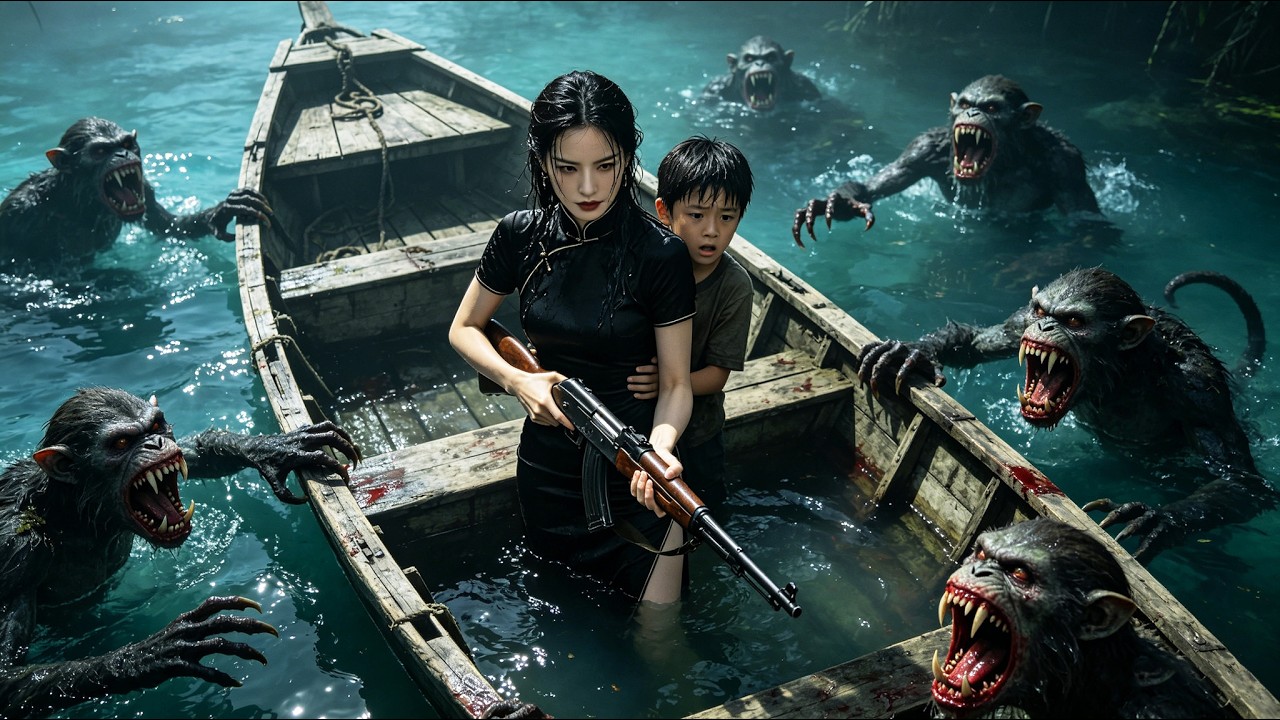 Deep Forest Water Monster | Best Monster Movie | Free 4K Full Movie