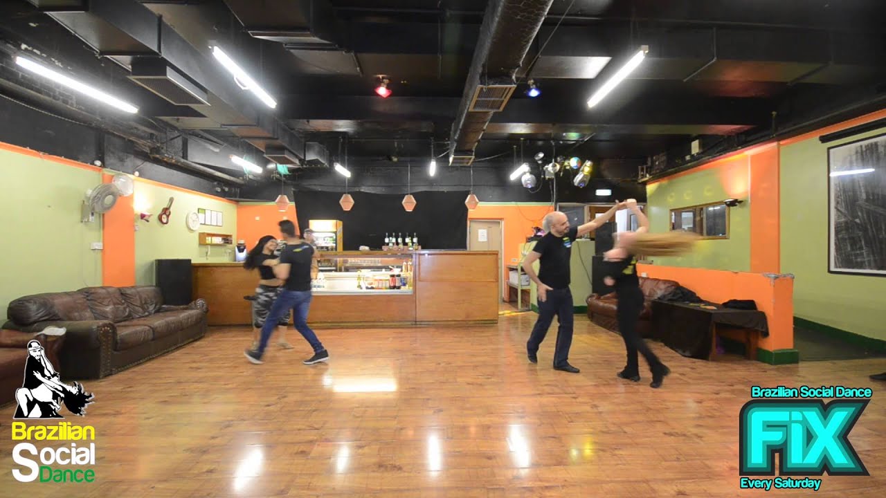 Brazilian Zouk London   Demo @ FIX   Kleber Saude & Anna de Simoni  Arthur Gontijo & Kr