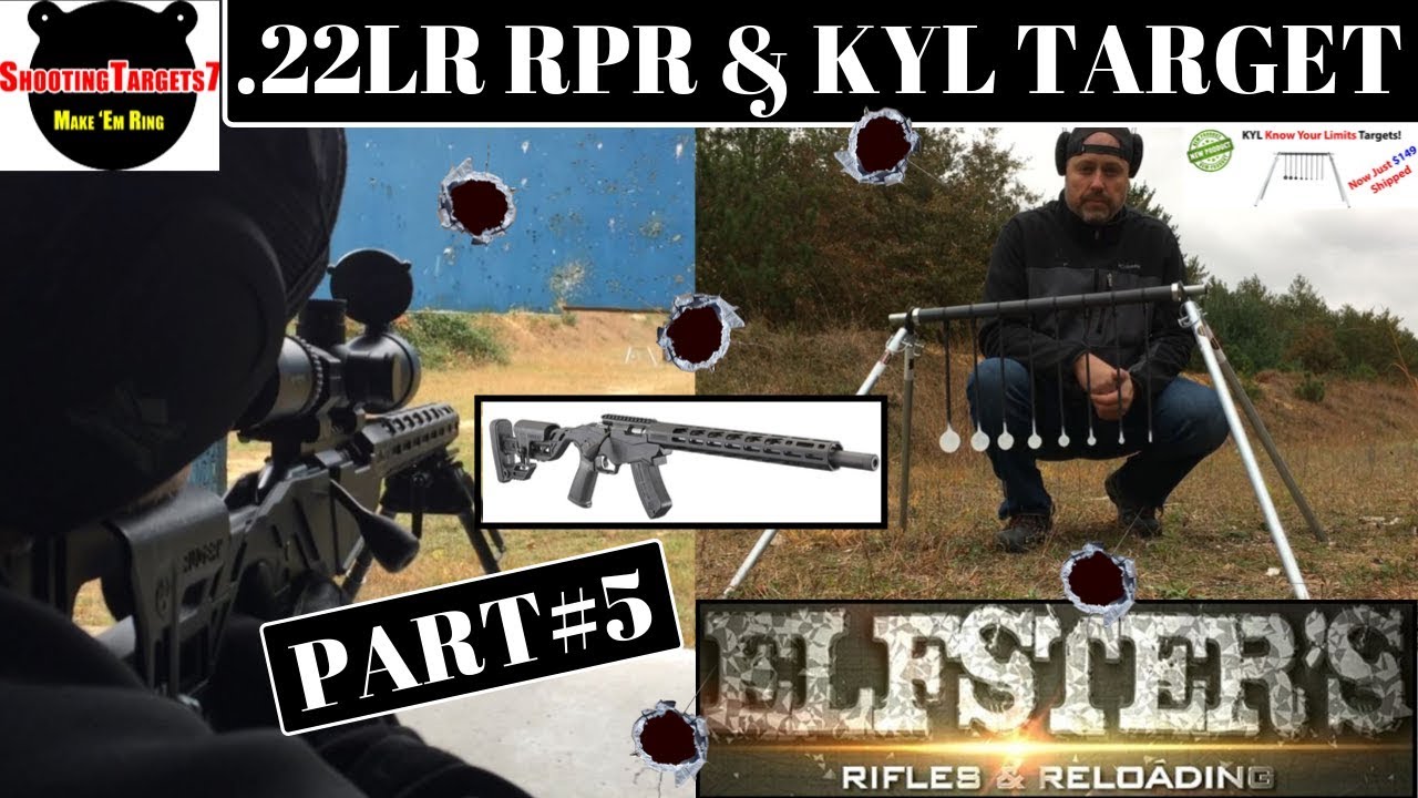 22LR RUGER PRECISION RIMFIRE & SHOOTING TARGETS7 KYL TARGET PART5