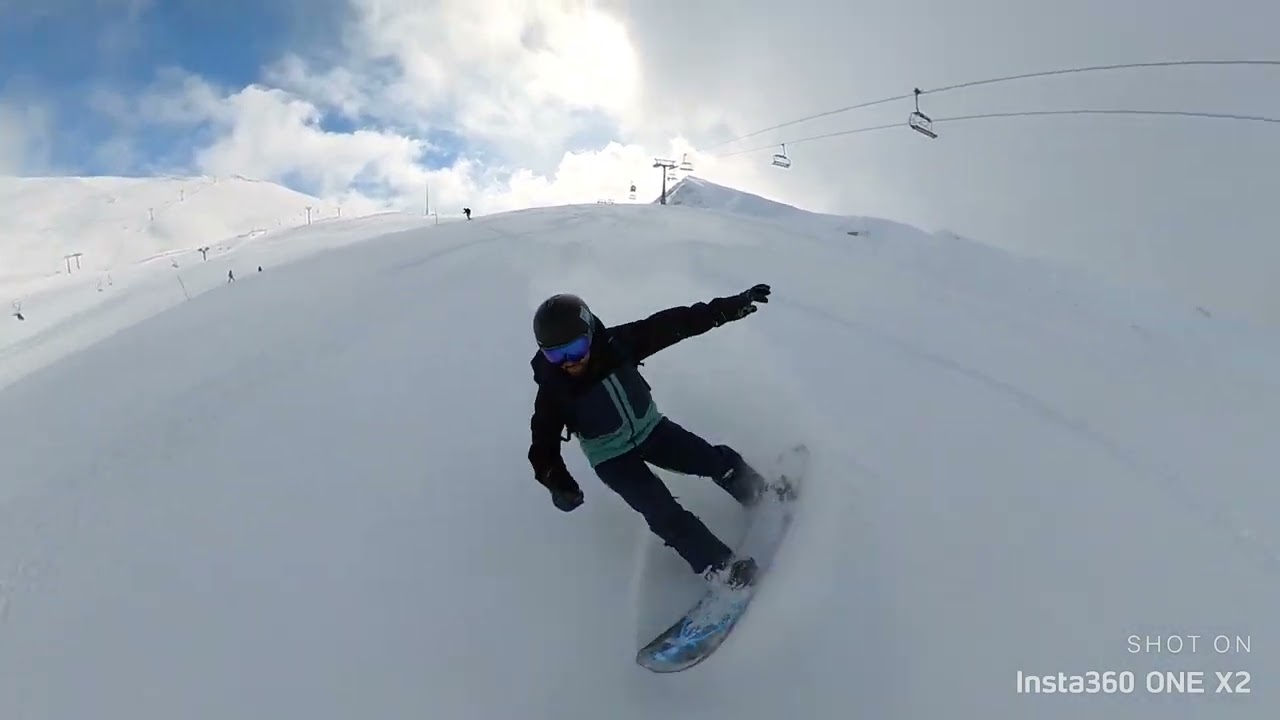 Parnassos pow day 3.22 #burton #greece #insta360onex2 #libtech #orca #snowboarding #snow