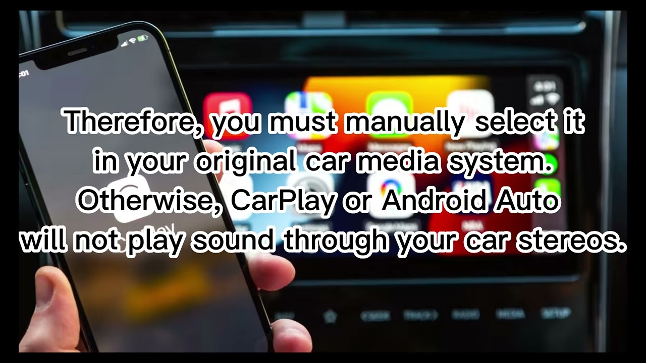 Как правильно настроить звук, если в установленных CarPlay или Android Auto нет звука