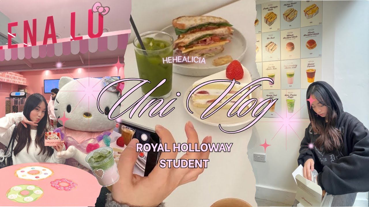 Royal Holloway Student🤍: Hello Kitty Brand Event, Filsoc, Cafe Hopping , Karaoke ⋆ ˚｡⋆୨୧˚