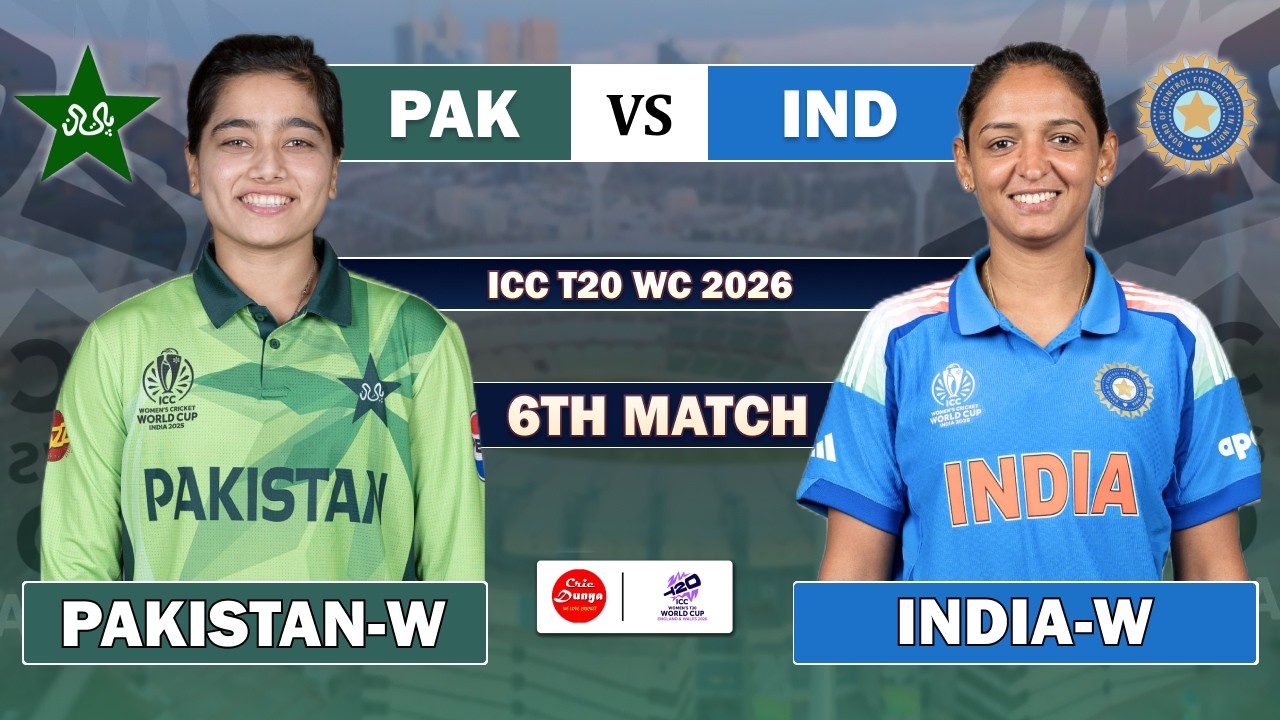 🔴LIVE: Pakistan vs India, 6th Match | Live Cricket match Today &bull; PAK W vs IND W Match Comentary IND