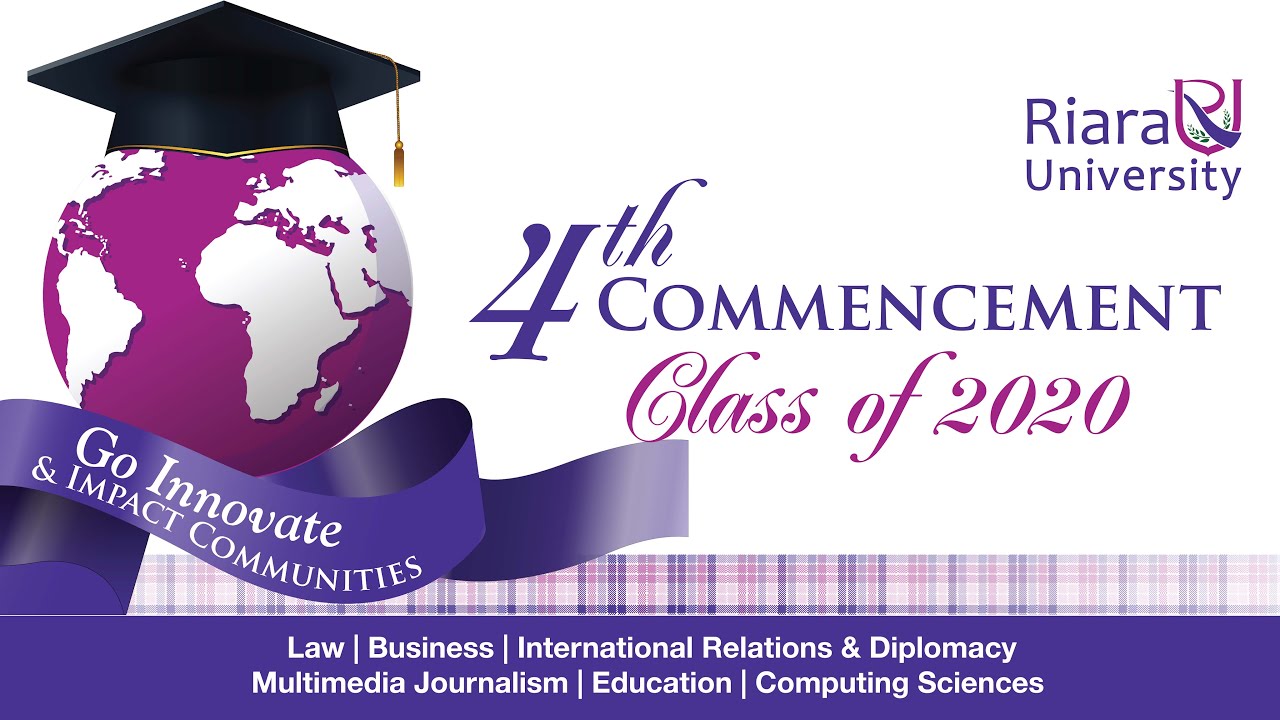 RIARA UNIVERSITY 4TH COMMENCEMENT CEREMONY.
