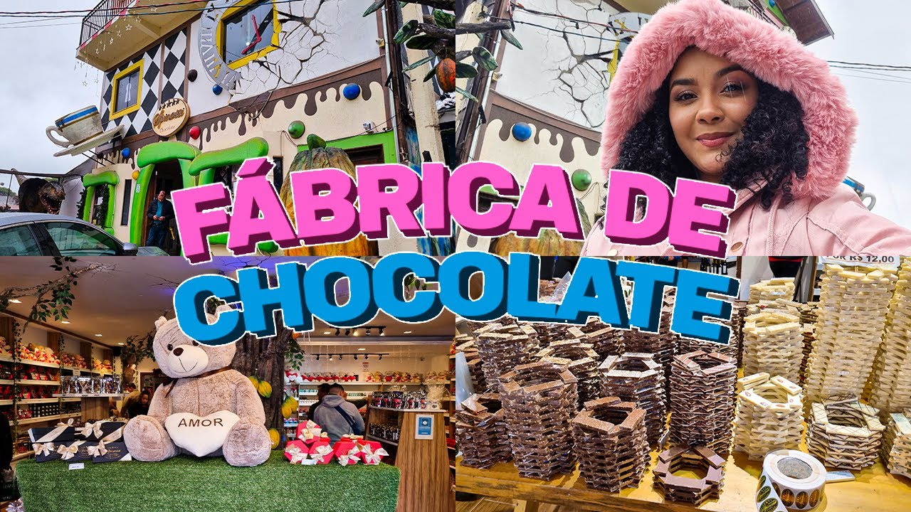 Compras na Fantástica Fábrica de Chocolates de Campos do Jordão!