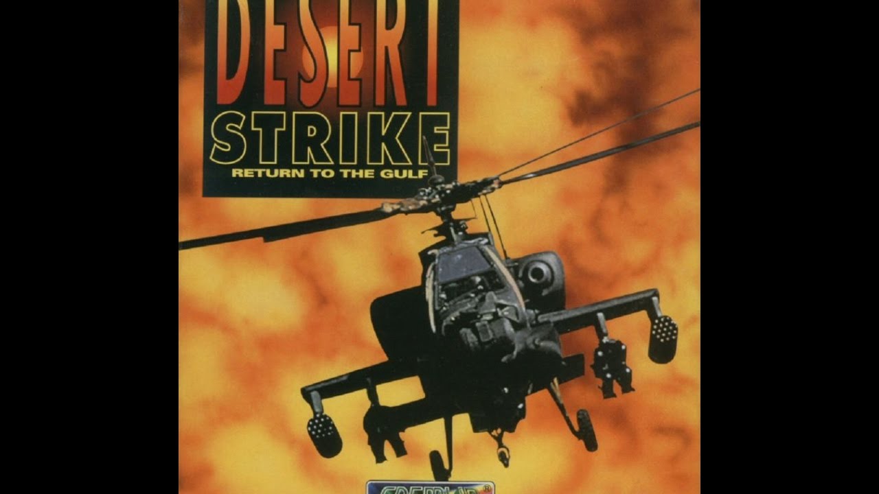 Desert Strike: Return to the Gulf (Dos PC) Gameplay / Gremlin Interactive Ltd./ 1994