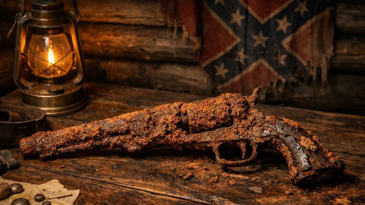 Complete Restoration of a Civil War Officer’s Revolver Lost During the Retreat Since 1865