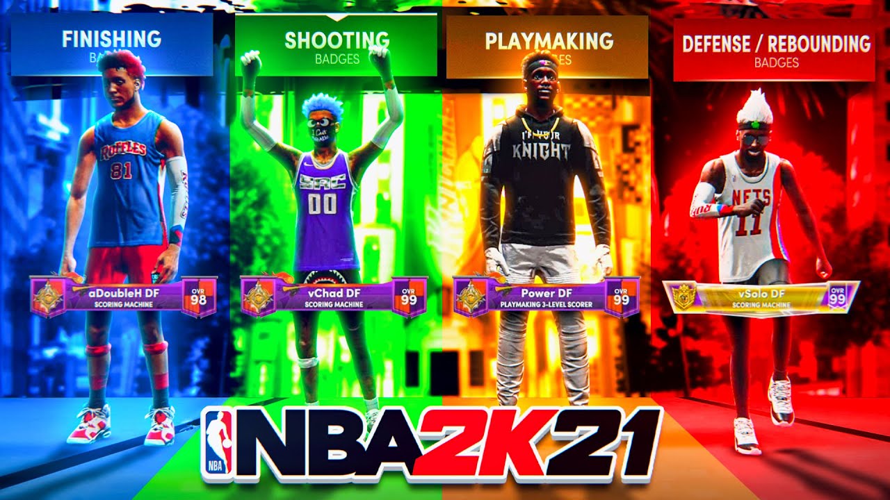 NEW BADGE WARS GAME MODE in 2K21! *SUPER-RARE* DRAFT! BEST BADGES vs WORST BADGES!! NBA2K21 PARK
