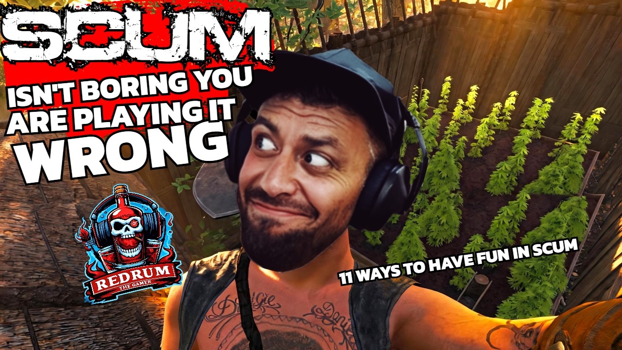 SCUM не скучная, это вы в неё неправильно играете