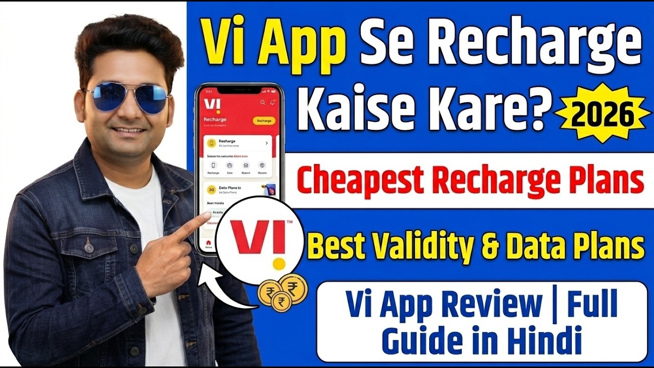 Vi SIM Recharge Offers: Best Validity & Data Plans | Vi App Review