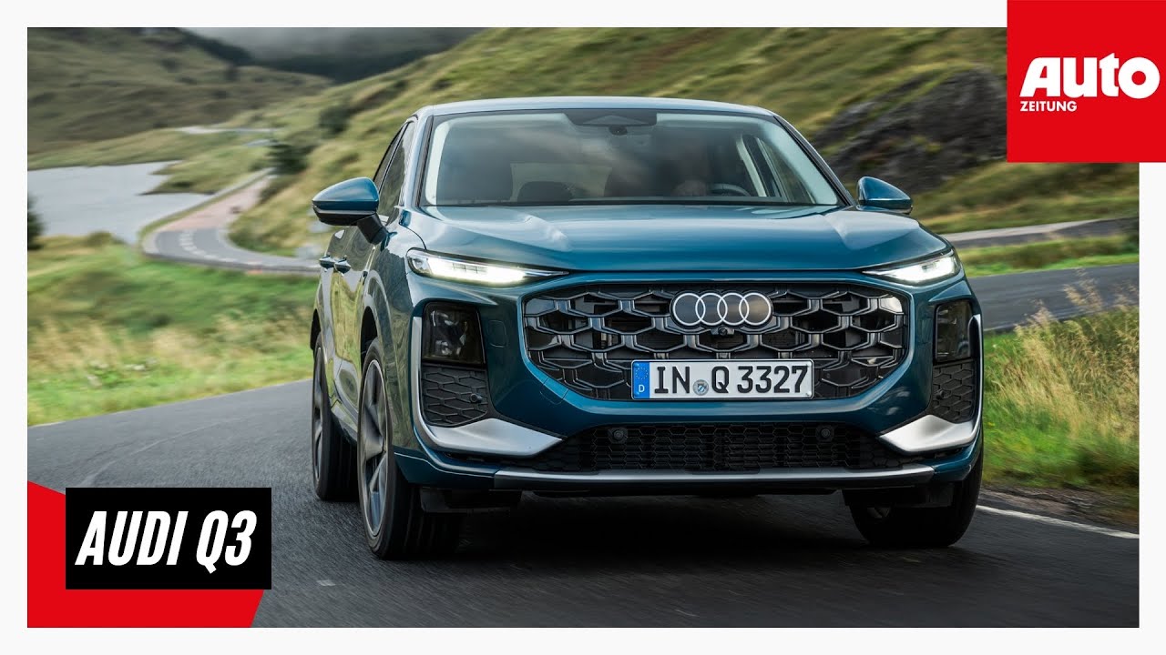 Audi Q3 (2025): Kompakt-SUV mit Lichttechnik aus der Oberklasse im Check | AUTO ZEITUNG