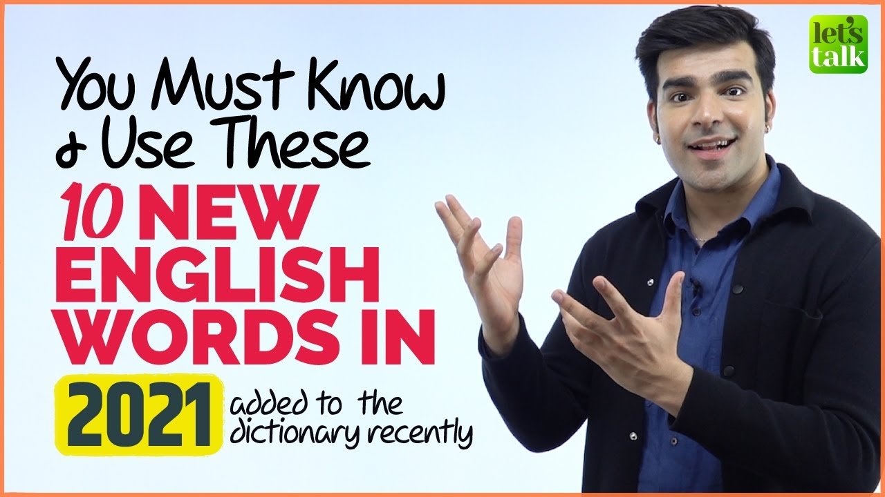 10 New English Words You Should Start Using In 2021 | Learn English Speaking With Hridhaan