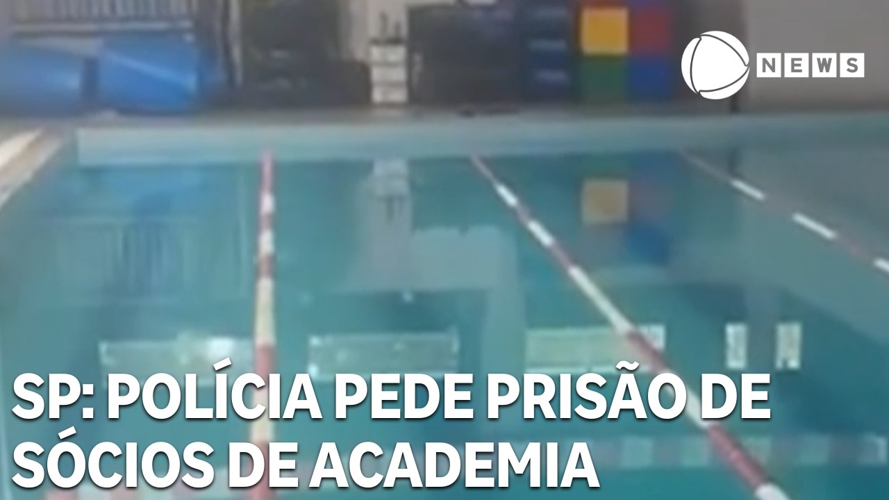Pol&iacute;cia pede pris&atilde;o tempor&aacute;ria de s&oacute;cios de academia ap&oacute;s morte em piscina em SP