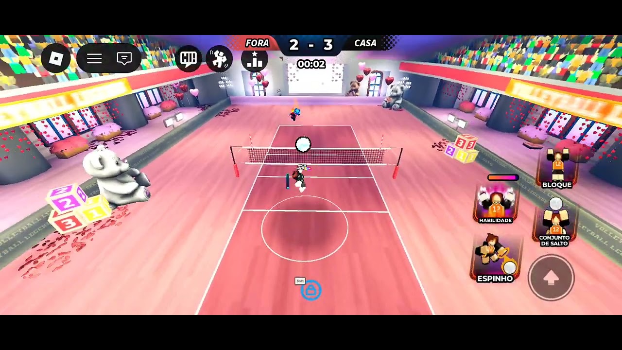 Voltei!! Partida de volleyballlegends #volleyballlegends #hype 