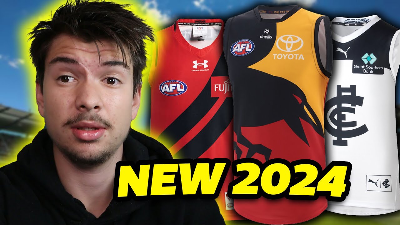 EVERY NEW AFL GUERNSEY IN 2024!