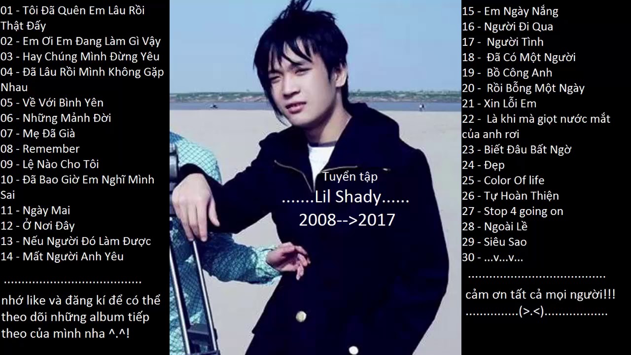 Lil Shady 2017 - Tổng hợp những b&agrave;i rap hay nhất của Lil Shady