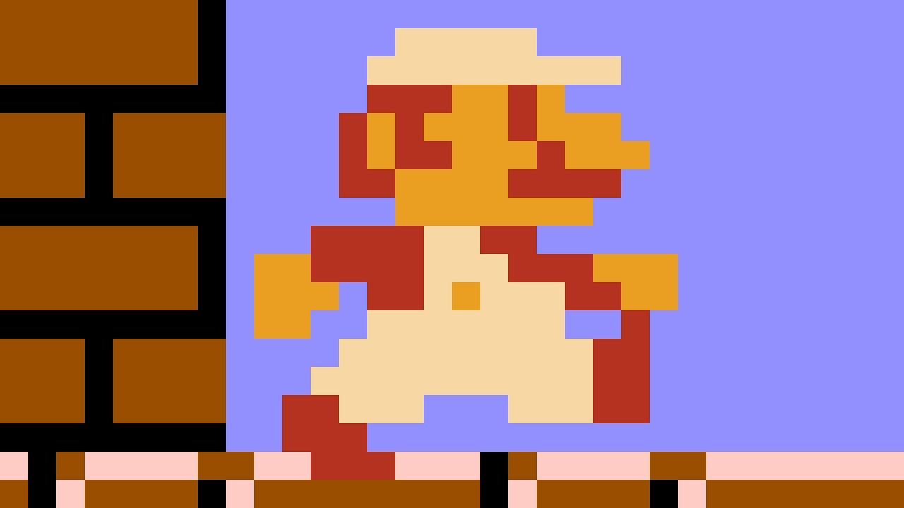(Please Read the Description) Trying to Beat Super Mario Bros. as Small Fire Mario Hitless - Part 1