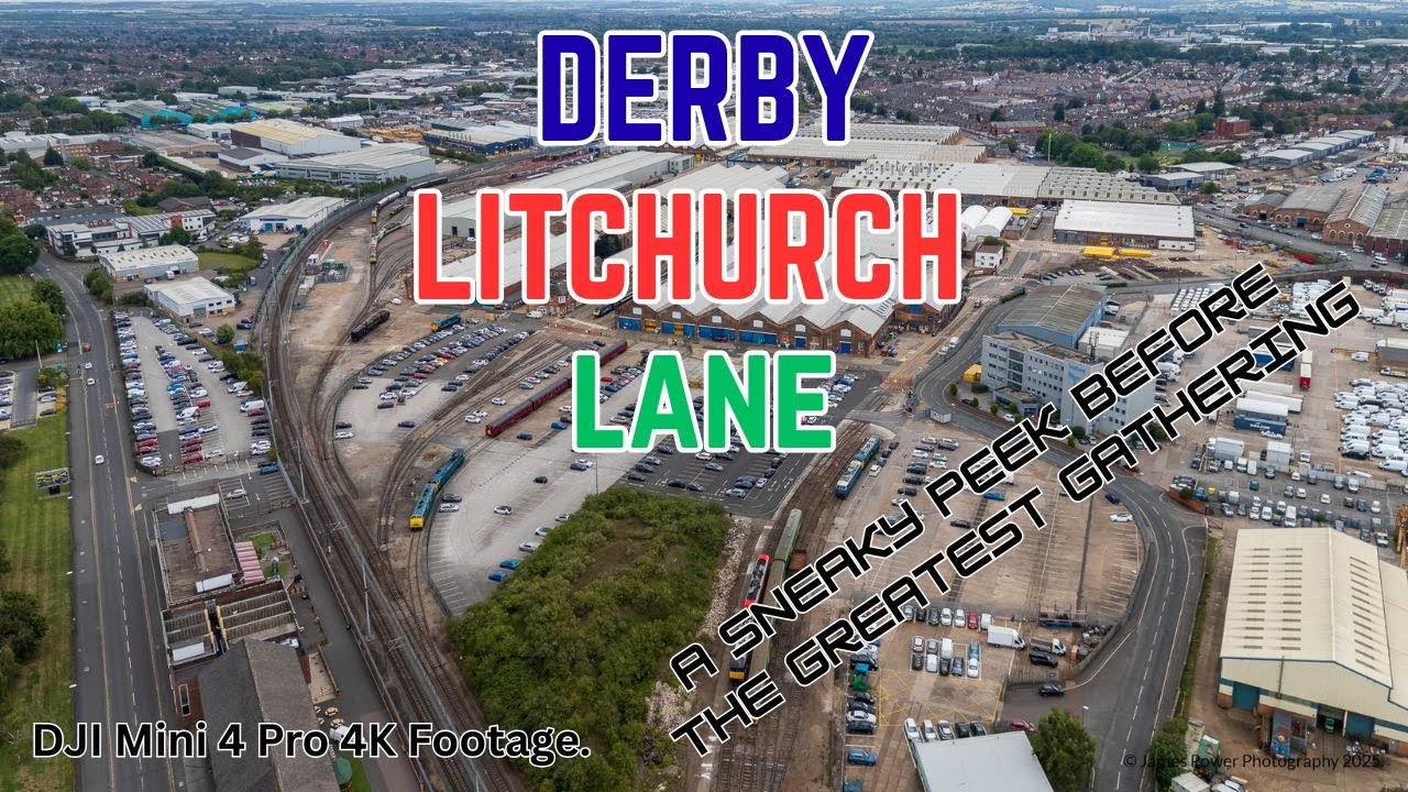A Sneaky Peek At Derby Litchurch Lane To See What Exhibits For The  Greatest Gathering Can Be Seen.
