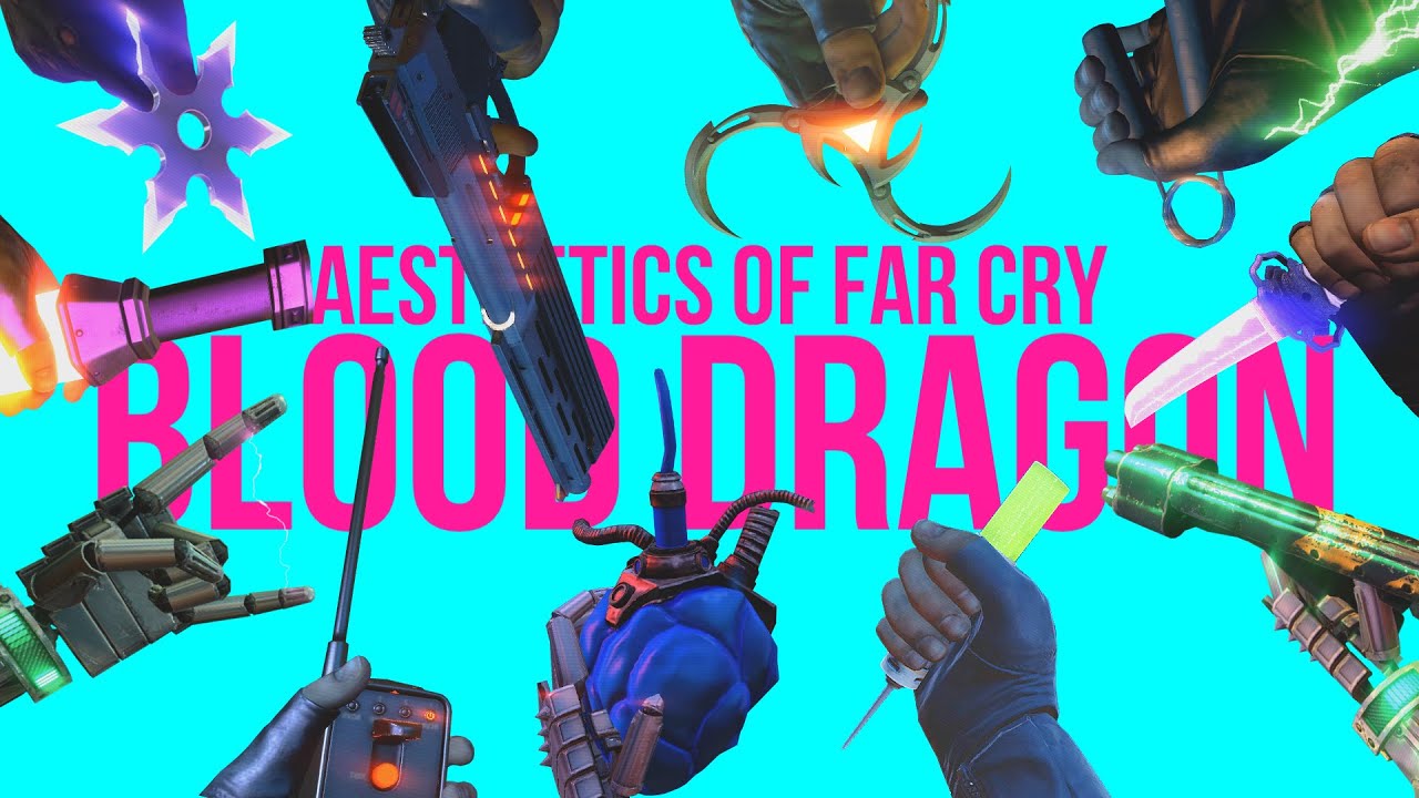 Aesthetics of Far Cry - Blood Dragon.