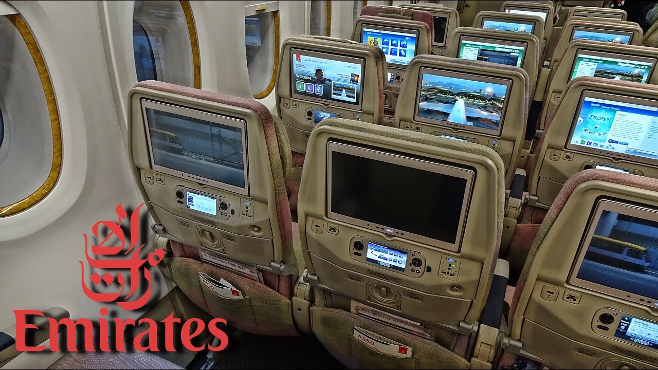 WORLDS BEST ECONOMY CLASS! | EMIRATES | BANGKOK-HONG KONG | A380