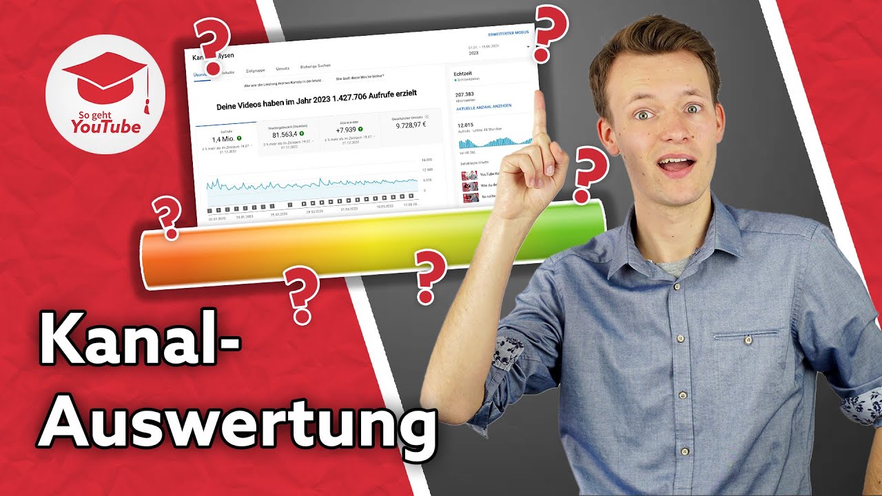 YouTube-Analytics: Welche Werte sind gut? Welche schlecht? (Klickrate, Watchtime, …)
