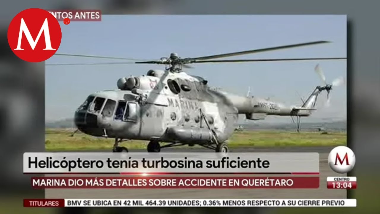 Esto se sabe del Helicóptero de la Marina que cayó