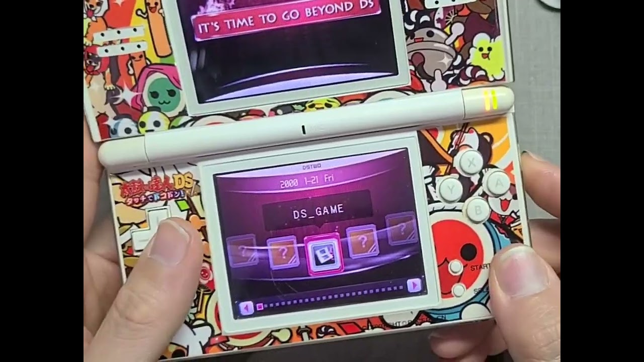 NDS DSTWO Firmware update