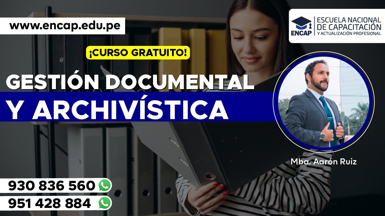 CURSO: GESTIÓN DOCUMENTAL Y ARCHIVÍSTICA - 2025