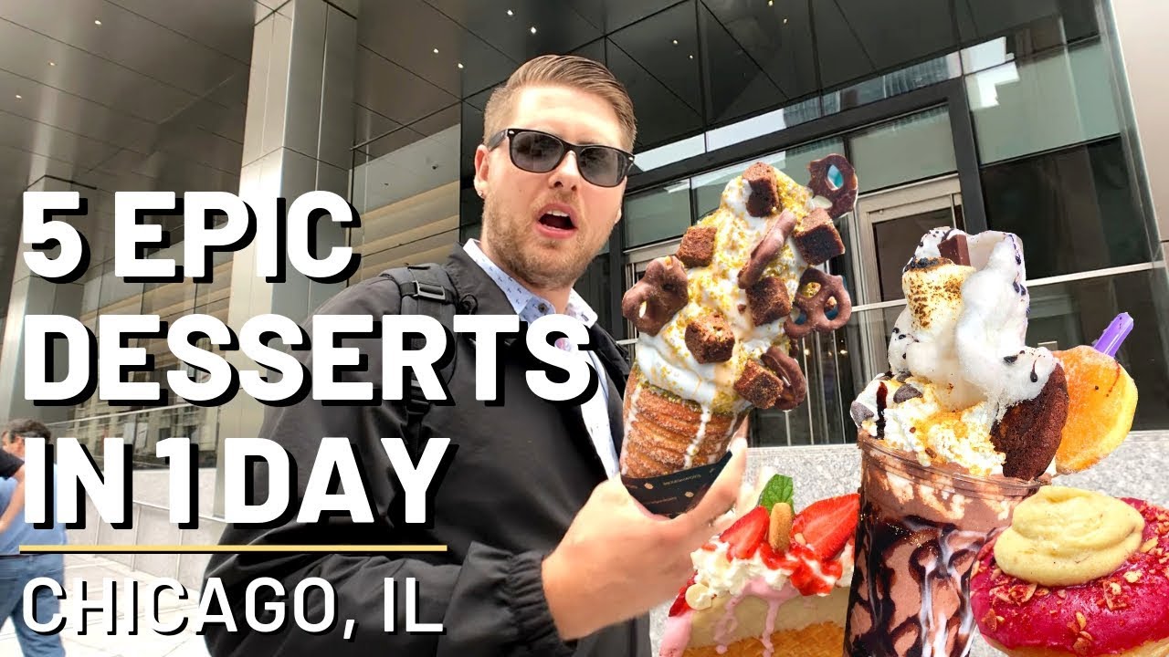 5 EPIC DESSERTS IN CHICAGO | The Lost Ones Travel Vlog