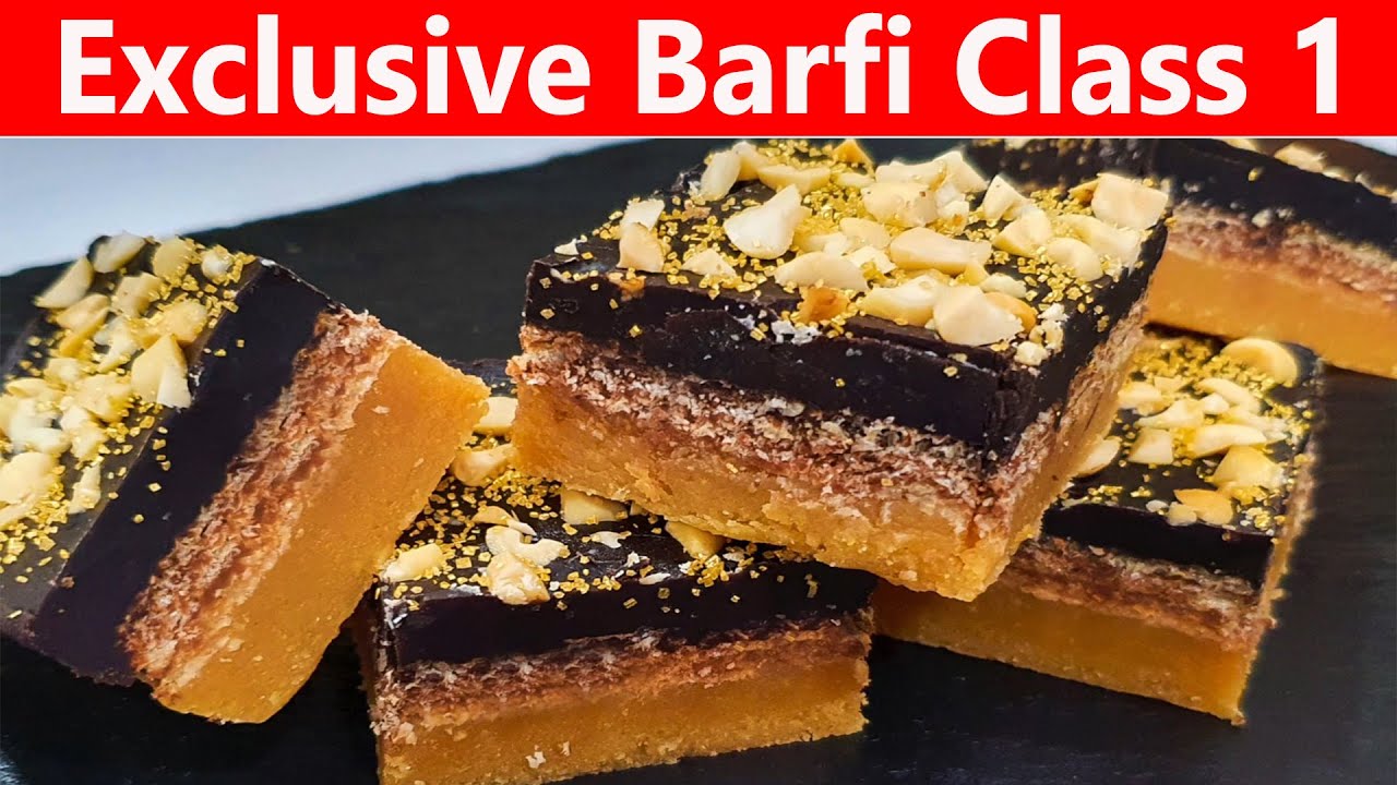 Exclusive Barfi Class 1 | Crunchy Chocolate Buttery Barfi | Manisha Bharani Kitchen